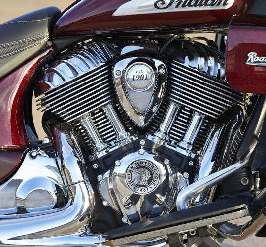 Thunderstroke 116 V-twin motor.