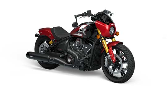 101 Scout - Sunset Red Metallic/Black Metallic (gfx)